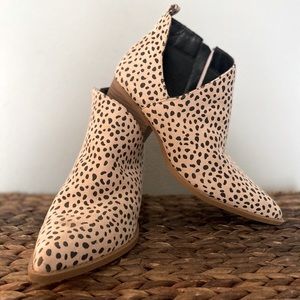 Animal Print Heeled Booties!
